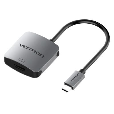 VENTION CGA USB-C to HDMI Converter & Power Supply 0.15m