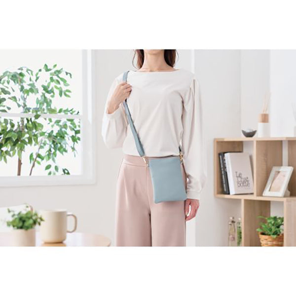 Elecom P-MAP03BU Smartphone Shoulder Pouch (Blue)