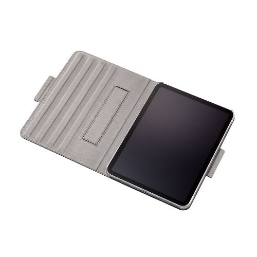 Elecom iPad 10.9-inch (Gen10) Soft Leather Case 360° Pencil Holder Bk