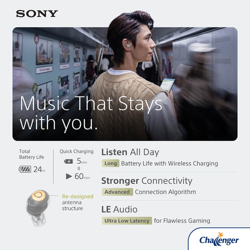 Sony WF-1000XM6/SCE TWS Earphones (Silver)