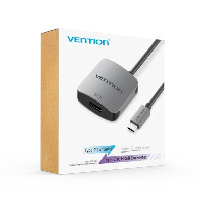 VENTION CGA USB-C to HDMI Converter & Power Supply 0.15m